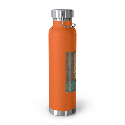 The Kiss by Gustav Klimt Copper Vacuum Insulated Bottle, 22oz