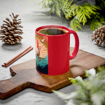 Pearls of the Sea Colorful Mugs (11oz, 15oz)