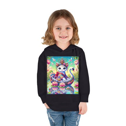 Geisha Kitten’s River Voyage Toddler Pullover Fleece Hoodie
