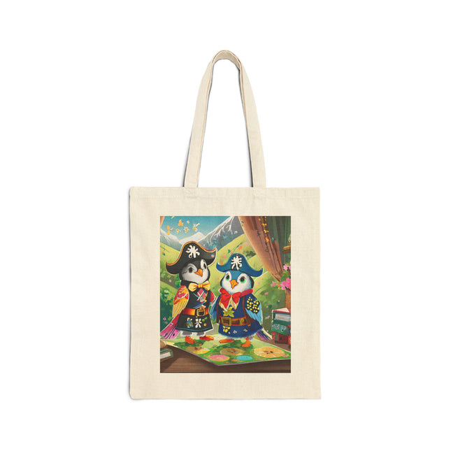 Ahoy, Matey! Cotton Canvas Tote Bag