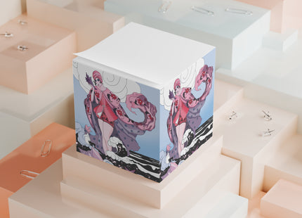 Goddess of the Swirling Sea Note Cube