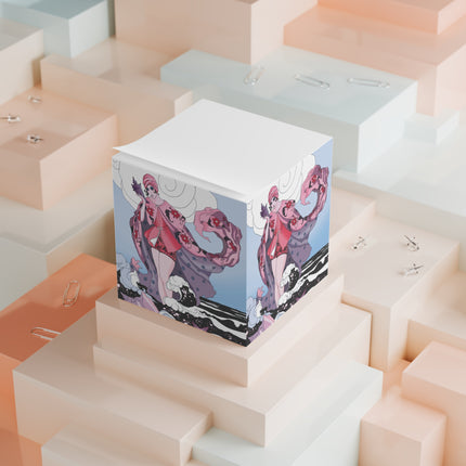 Goddess of the Swirling Sea Note Cube