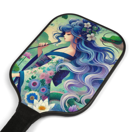 Fairy of the Koi Pond Pickleball Kit – Mystic Waters & Dragon Grace