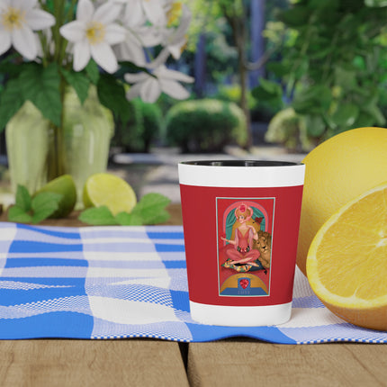 July & Ruby (from the Gem Series) by Sofia Chiostri Ceramic Shot Glass