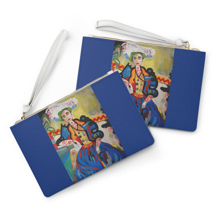 Cubist Muse Clutch Bag