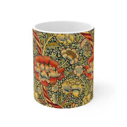 Chintz the Wandle Design by William Morris Ceramic Mug 11oz