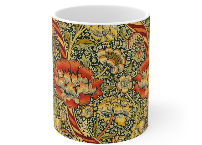 Chintz the Wandle Design by William Morris Ceramic Mug 11oz