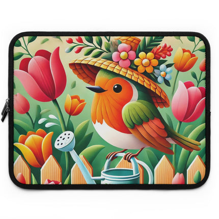 The Little Garden Tender Laptop Sleeve – Sunshine, Care & Storybook Charm