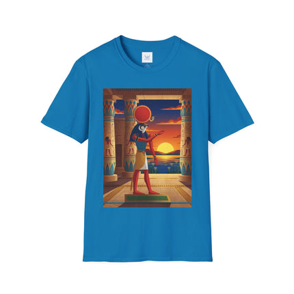 Ra Egyptian Sun God T-Shirt – Ancient Power & Sunset Majesty