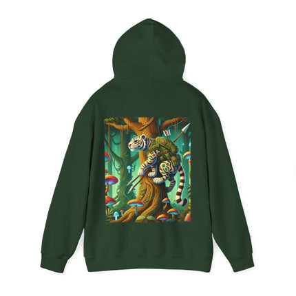 Silent Stripes – Heavy Blend™ Hooded Sweatshirt