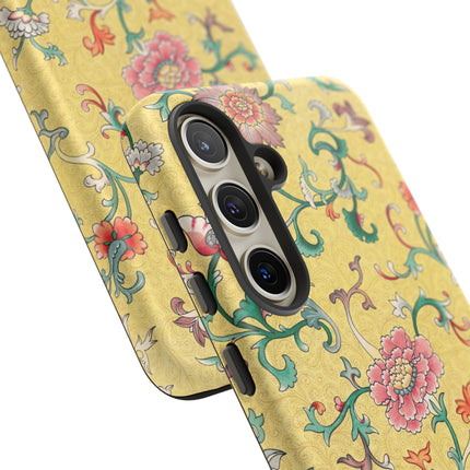 Flower Illustration by Owen Jones Phone Cases