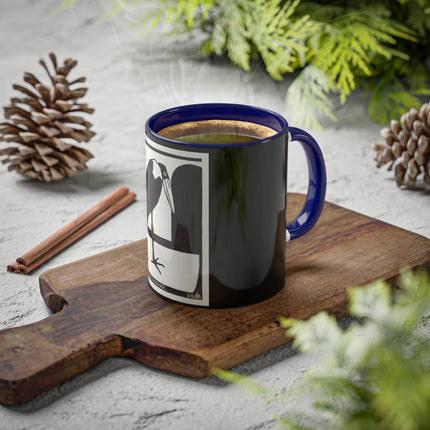 A Lame Marabou by Samuel Jessurun de Mesquita Colorful Mugs, 11oz