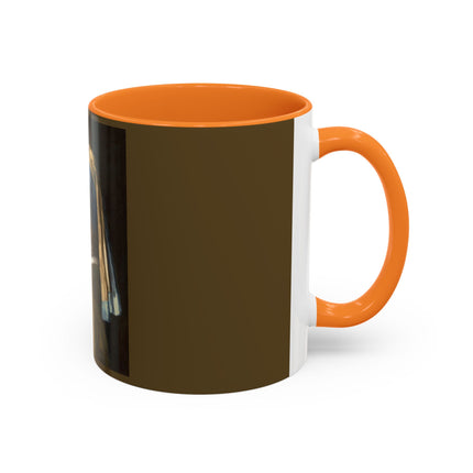 Girl with a Pearl Earring by Johannes Vermeer Colorful Mugs (11oz, 15oz)