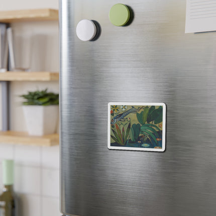 The Leap of the Rabbit by Amadeo de Souza-Cardoso Die-Cut Magnets (5 Sizes)