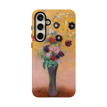 Vase of Flowers by Odilon Redon Phone Cases