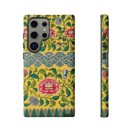 Chinese Floral Illustration by Owen Jones Phone Cases