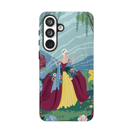 🌹🌿 The Willow Garden Promenade Phone Case – Art Deco Floral Elegance