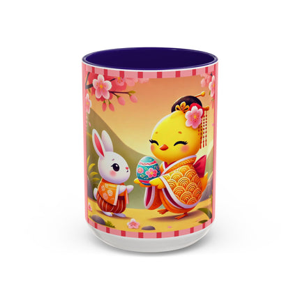 Whimsical Springtime Exchange Colorful Mugs (11oz, 15oz)