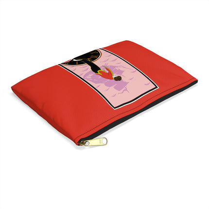 Woman Waiting for Her Beloved at 1:59 Accessory Pouch – Kobayashi Kaichi Taishō Romantic Design
