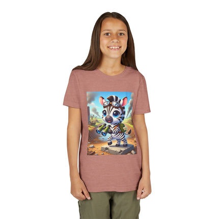 Zebra Lookout Youth Short Sleeve Tee