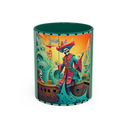 Skeleton Crew of the Misty Seas Colorful Mugs (11oz, 15oz)