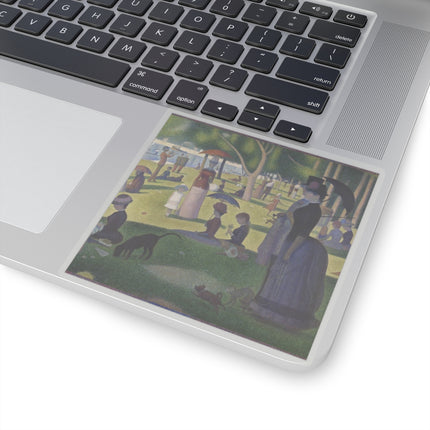 A Sunday on La Grande Jatte by Georges Seurat Kiss-Cut Stickers (4 Sizes)