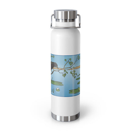 The Crow and the Frog Copper Vacuum Insulated Bottle, 22oz