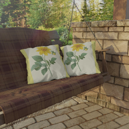 Choix des plus belles fleurs Pl 031 by Pierre Joseph Redouté Outdoor Pillows