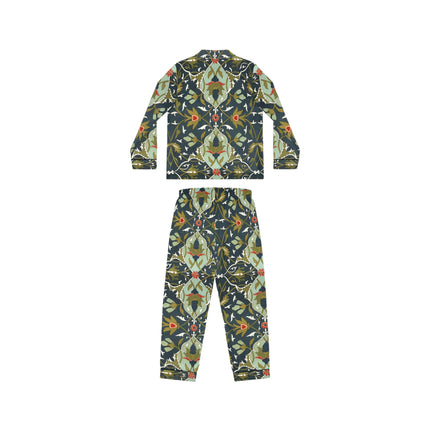 Ornamental Tiles (Pl. 10) from the Afghan Boundary Commission Women’s Satin Pajamas
