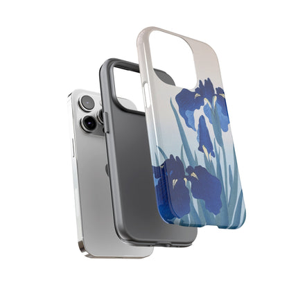 Iris Flowers by Ohara Koson Phone Cases