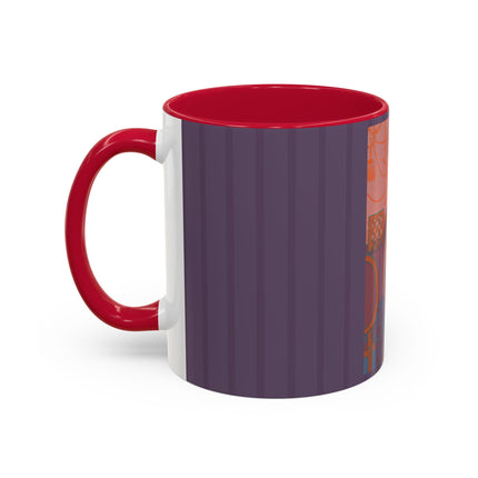 L’Entracte by Georges Lepape Colorful Mugs (11oz, 15oz)