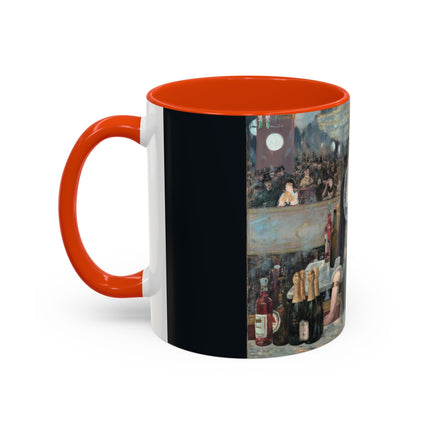 A Bar at the Folies-Bergère by Edouard Manet Colorful Mugs (11oz, 15oz)