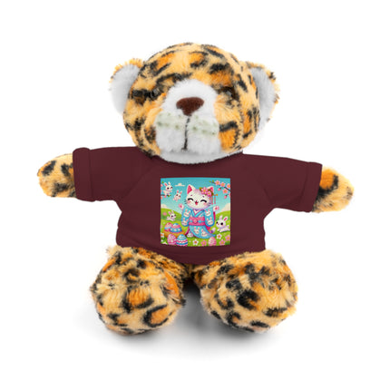 Springtime Kitten’s Easter Joy Stuffed Animals with Tee