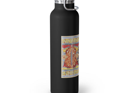 Reproduction of the Shield Frieze by Emile Gilliéron Copper Vacuum Insulated Bottle, 22oz