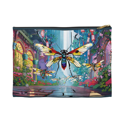 Neon Swarm Pencil Case
