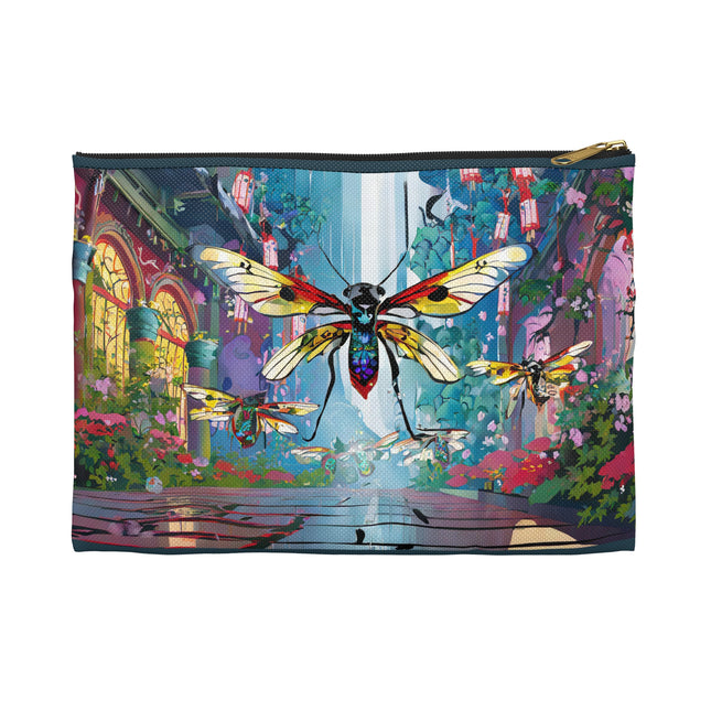 Neon Swarm Pencil Case