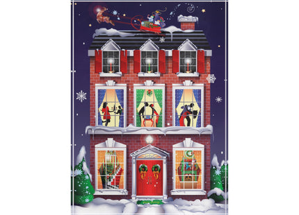 A Christmas Eve Celebration Acrylic Art Block