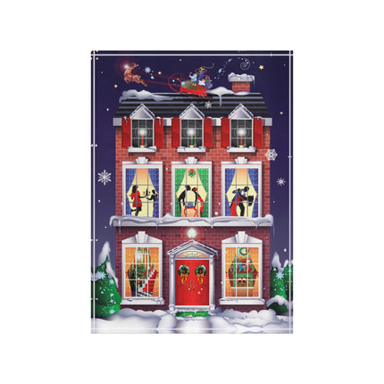 A Christmas Eve Celebration Acrylic Art Block