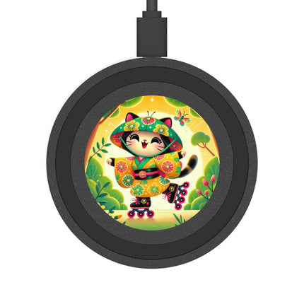Firefly Dance on Wheels Quake Wireless Charging Pad