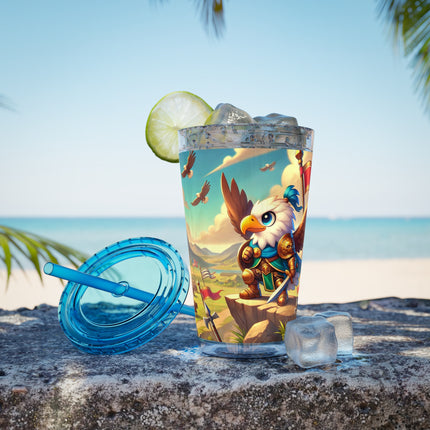 Watchful Guardian Sunsplash Tumbler with Straw, 16oz