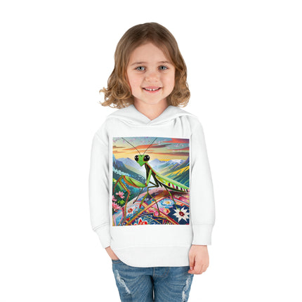 The Joyful Mantis Toddler Pullover Fleece Hoodie