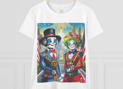 Cyber Punk Robots Cotton Tee