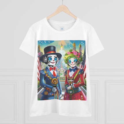 Cyber Punk Robots Cotton Tee