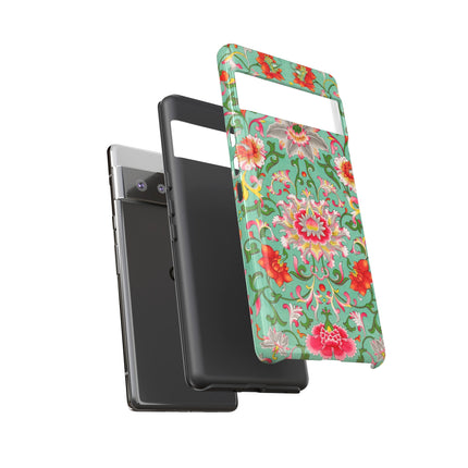 Colorful Floral Pattern by Owen Jones Phone Cases