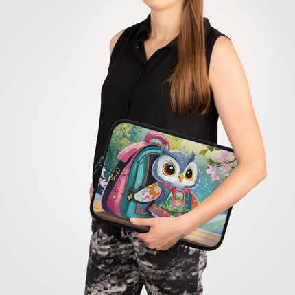 Baby Owl Laptop Sleeve