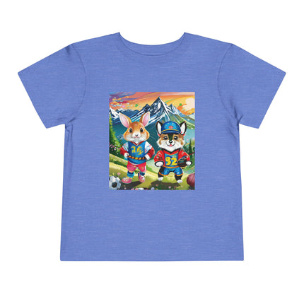 Animal Athletes Toddler Short Sleeve Tee
