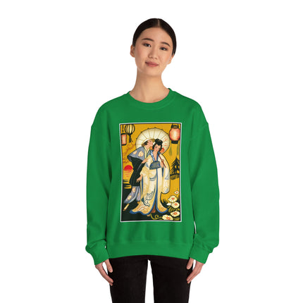 Golden Embrace Heavy Blend™ Crewneck Sweatshirt