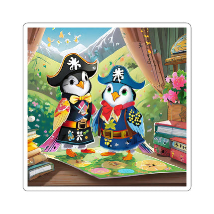Ahoy, Matey! Kiss-Cut Stickers (4 Sizes)