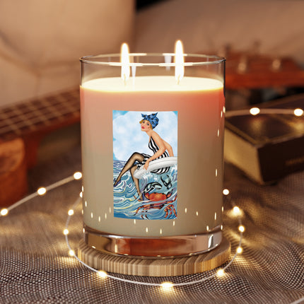 Playful Waves & Fashion Follies Scented Candle – Full Glass, 11oz
