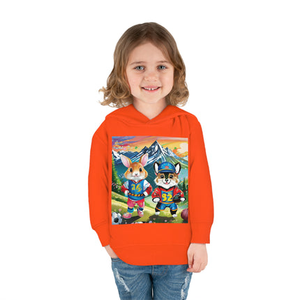 Animal Athletes Toddler Pullover Fleece Hoodie